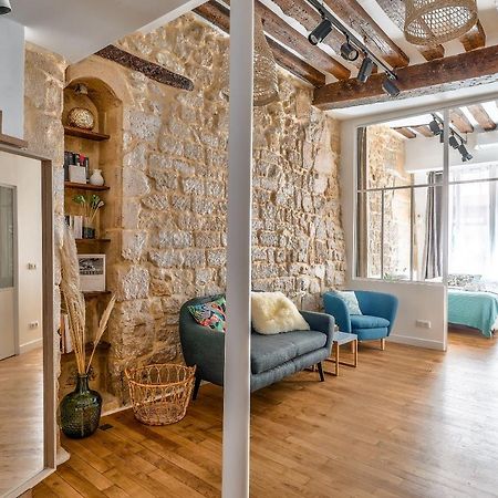 New Stunning 4 Bdrs Apt, With Ac - Le Marais Paris Dış mekan fotoğraf