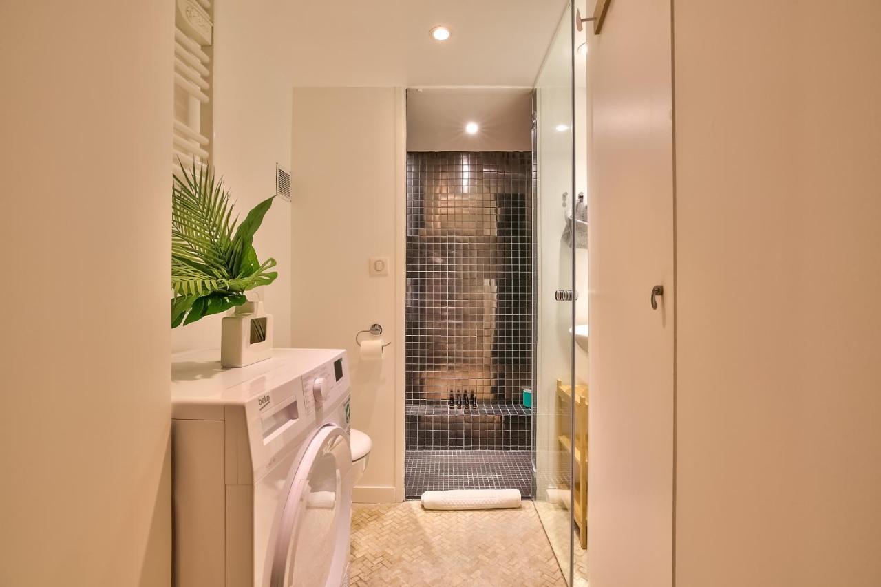New Stunning 4 Bdrs Apt, With Ac - Le Marais Paris Dış mekan fotoğraf