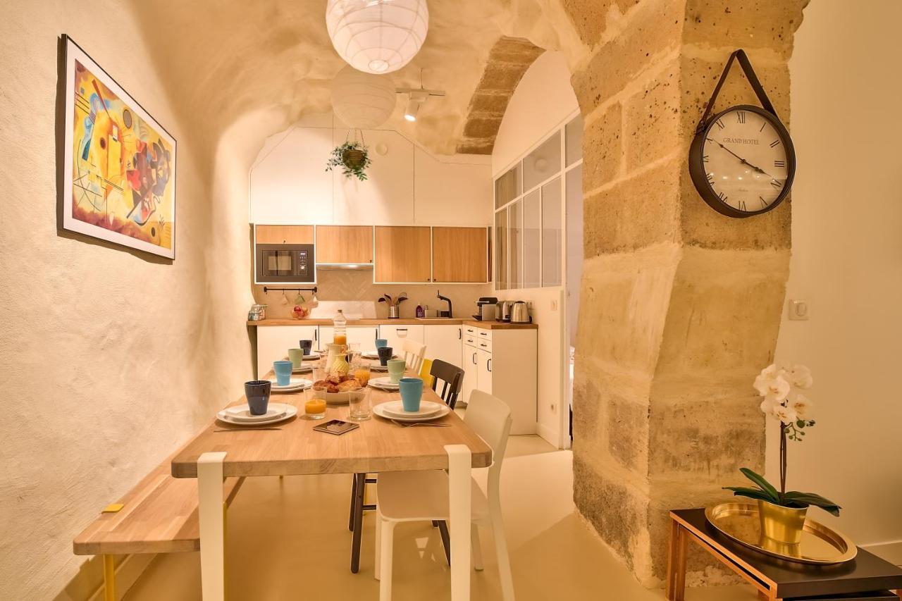 New Stunning 4 Bdrs Apt, With Ac - Le Marais Paris Dış mekan fotoğraf