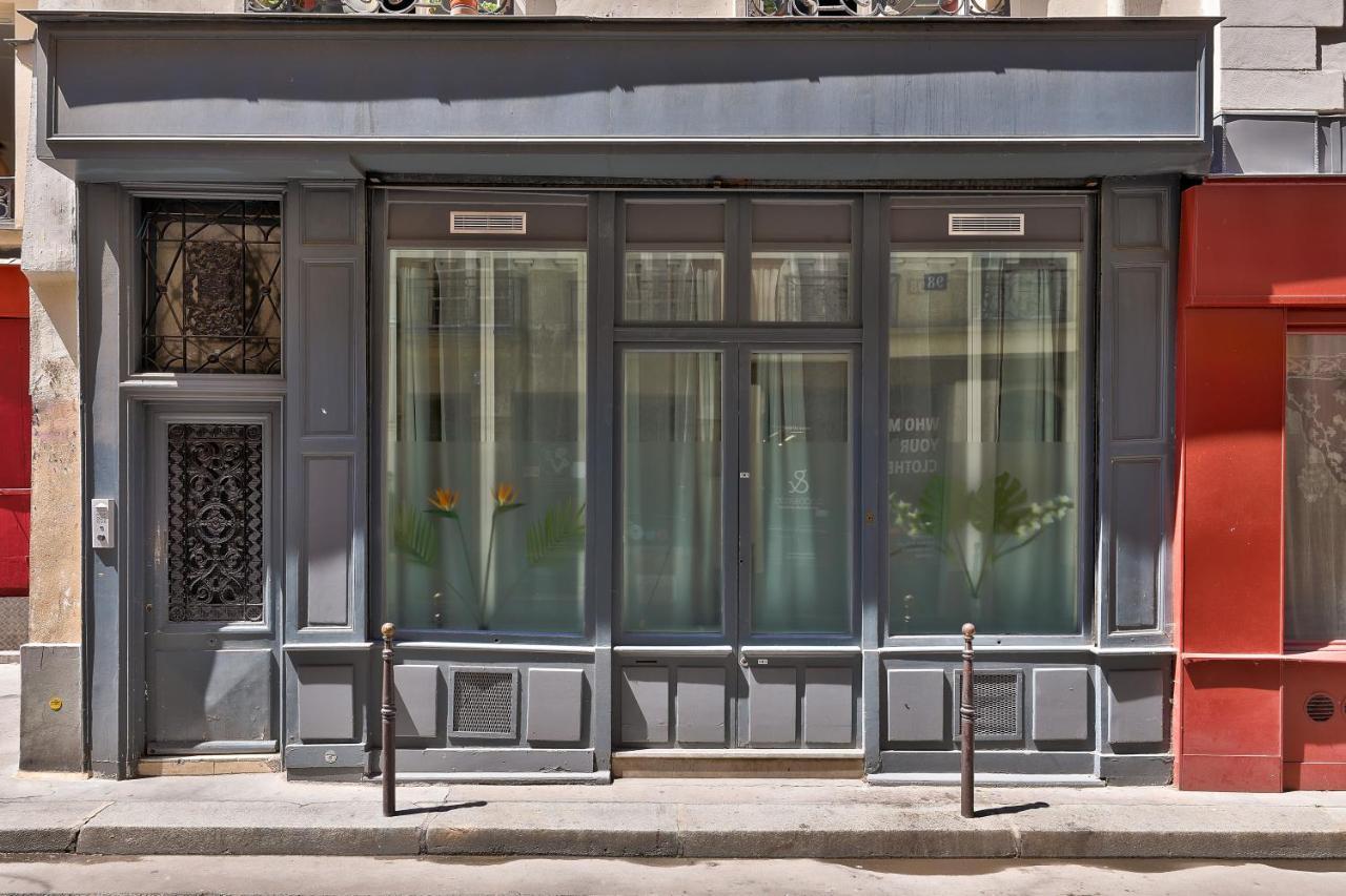 New Stunning 4 Bdrs Apt, With Ac - Le Marais Paris Dış mekan fotoğraf